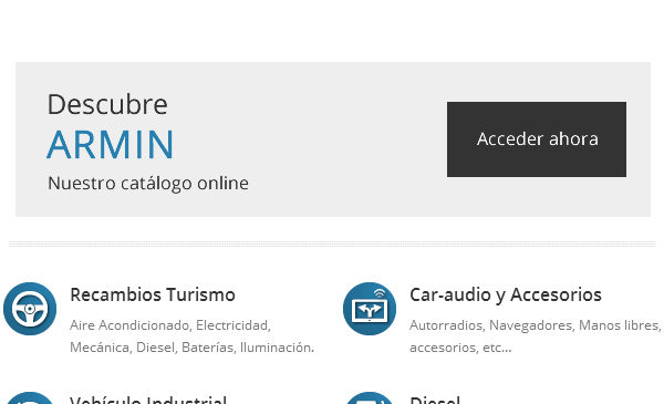 Creación de newsletter para empresa de recambios del  automóvil Suvima Valencia